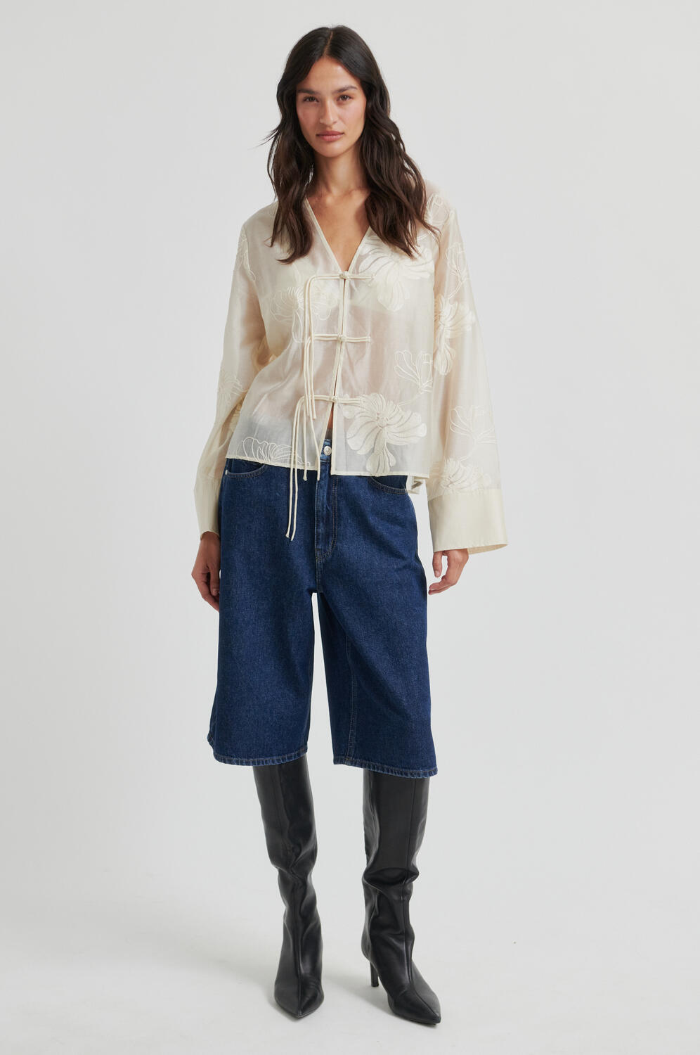 Vira bluse - Soft Beige